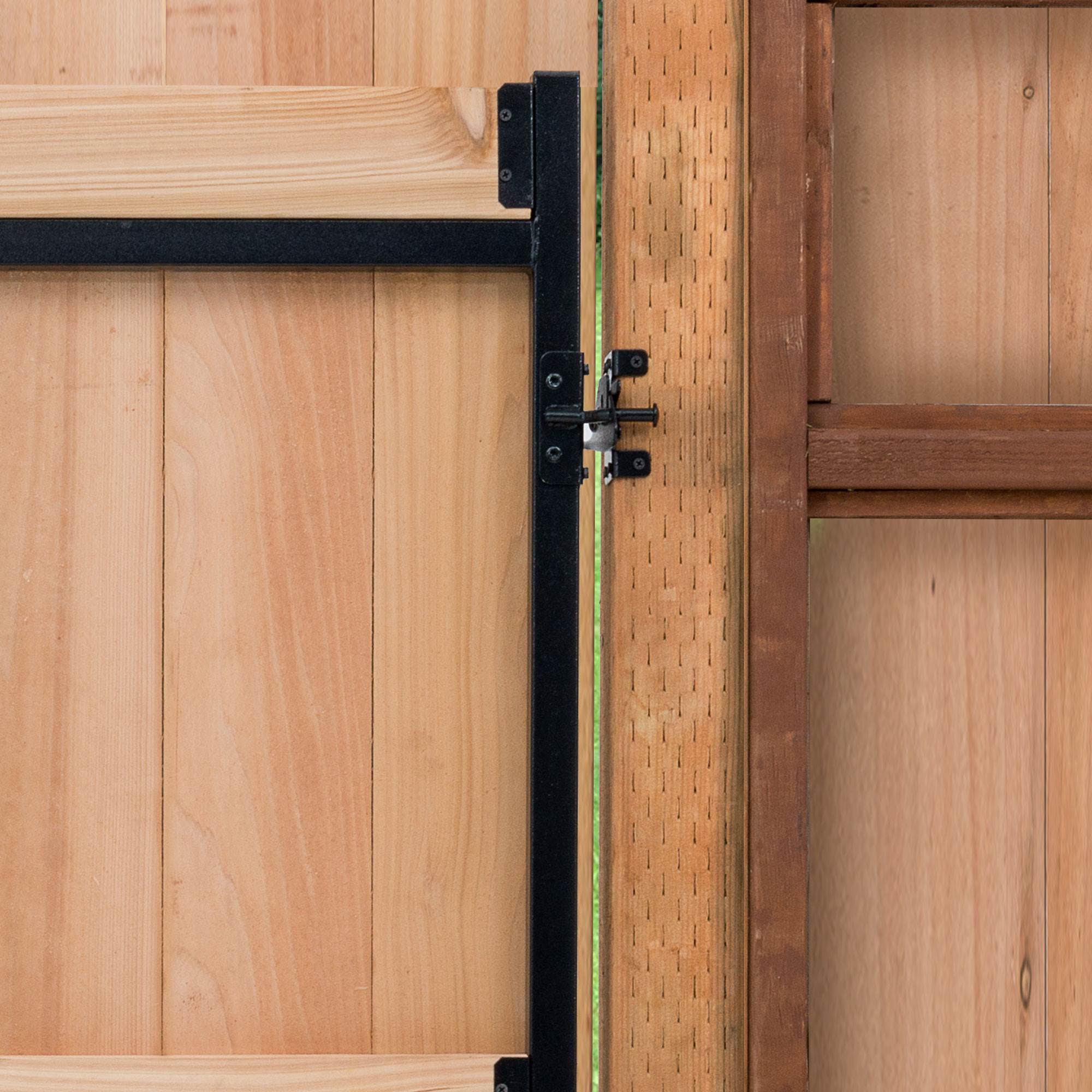 AdjustAGate Steel Frame Gate Building Kit, 60"96" Wide Opening Up To