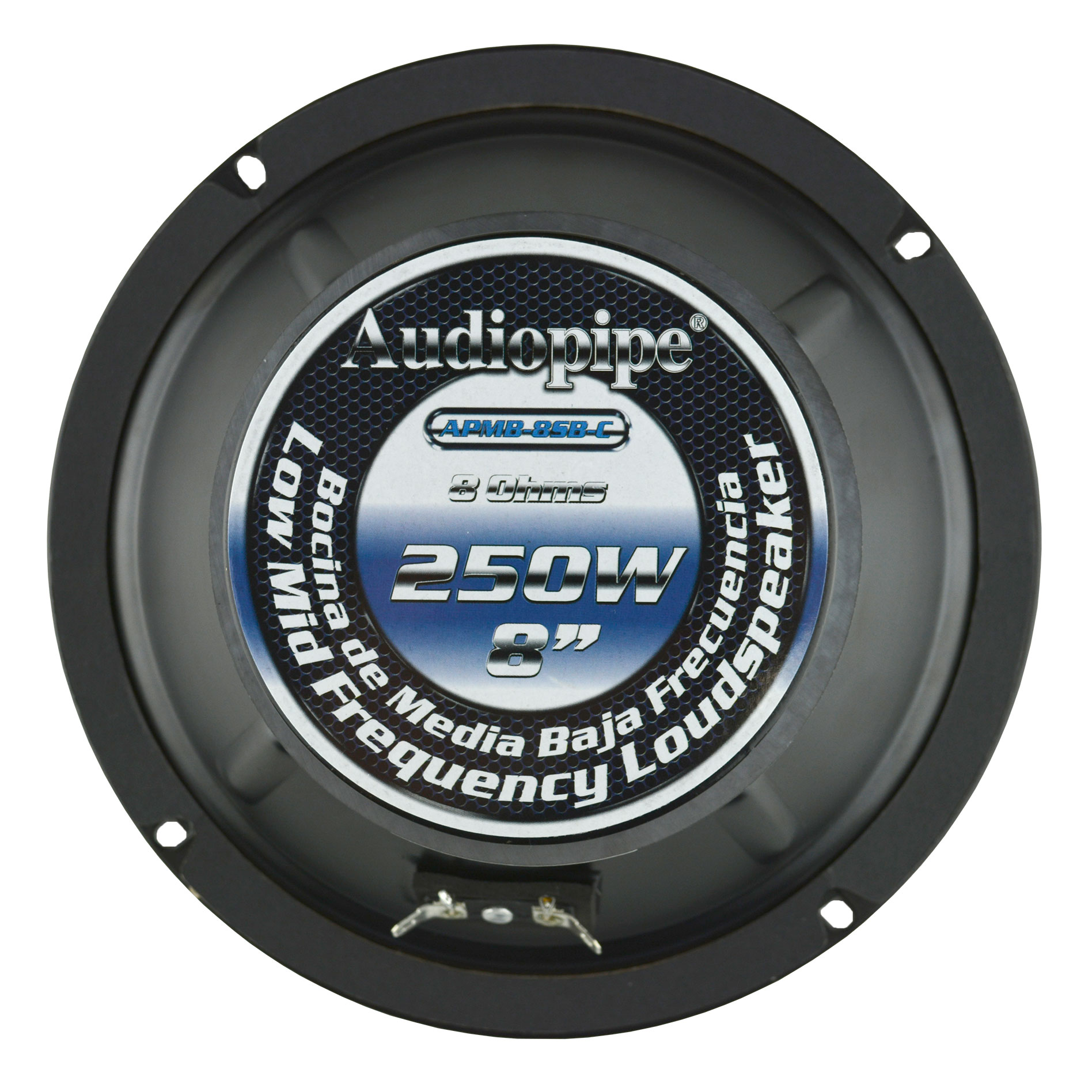 Audiopipe Apmb 8sb C 8 Inch 250 Watt Low Mid Frequency Car Stereo