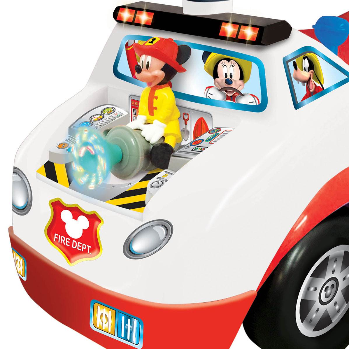 kiddieland minnie mouse activity plane