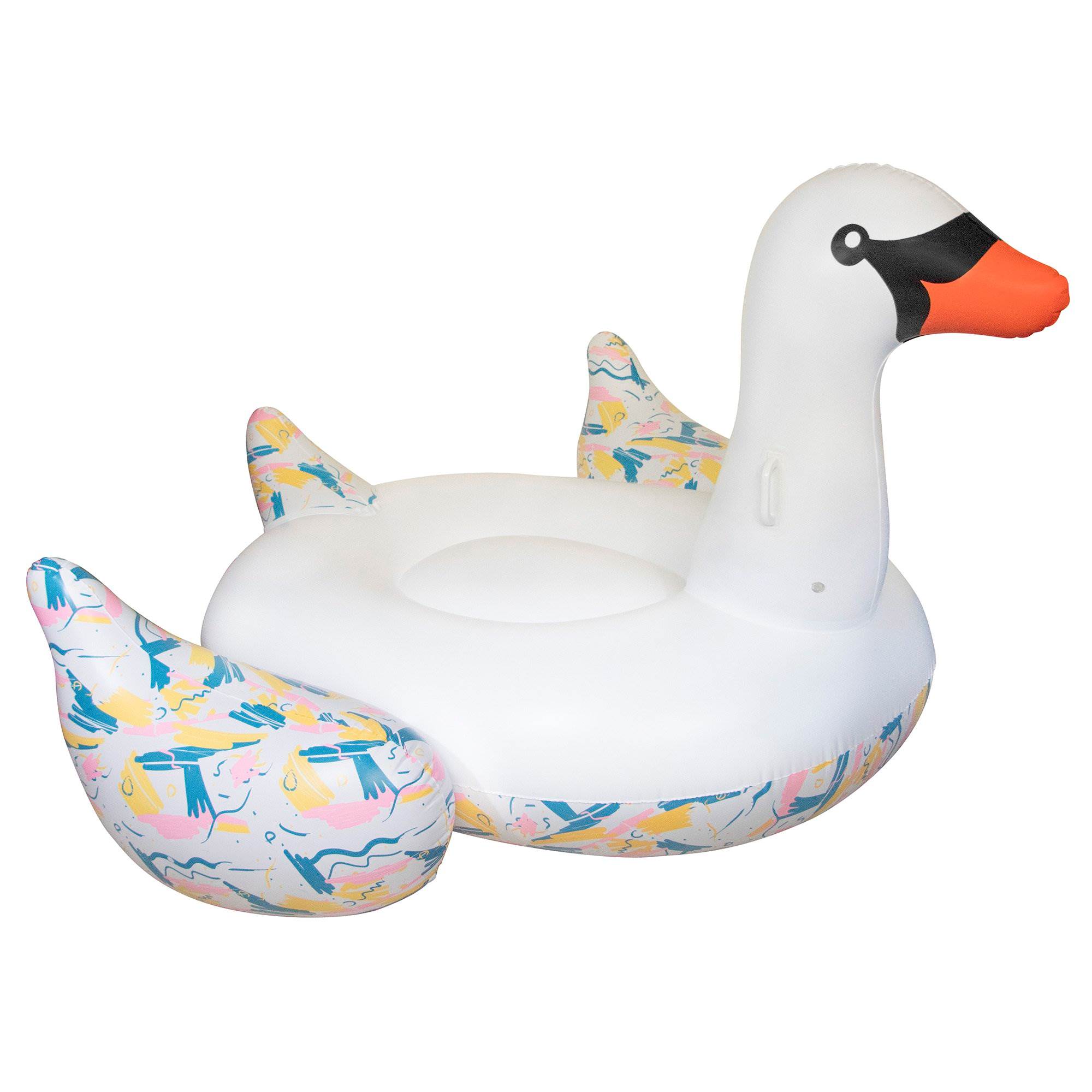 swan raft