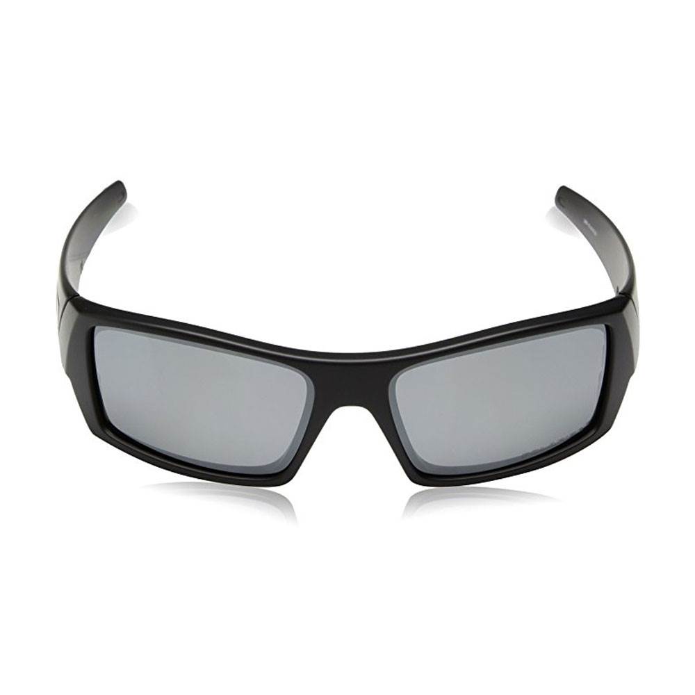 Oakley Men S Gascan Standard Fit Black Iridium Polarized Sunglasses Matte Black Ebay