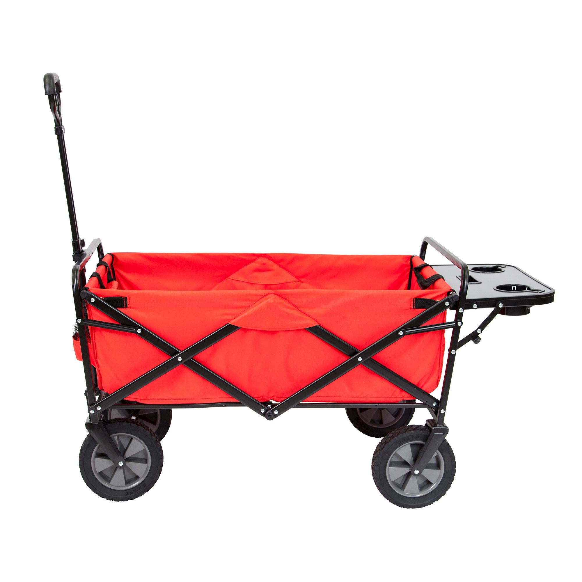 Mac Sports Collapsible Folding Outdoor Garden Utility Wagon Cart w