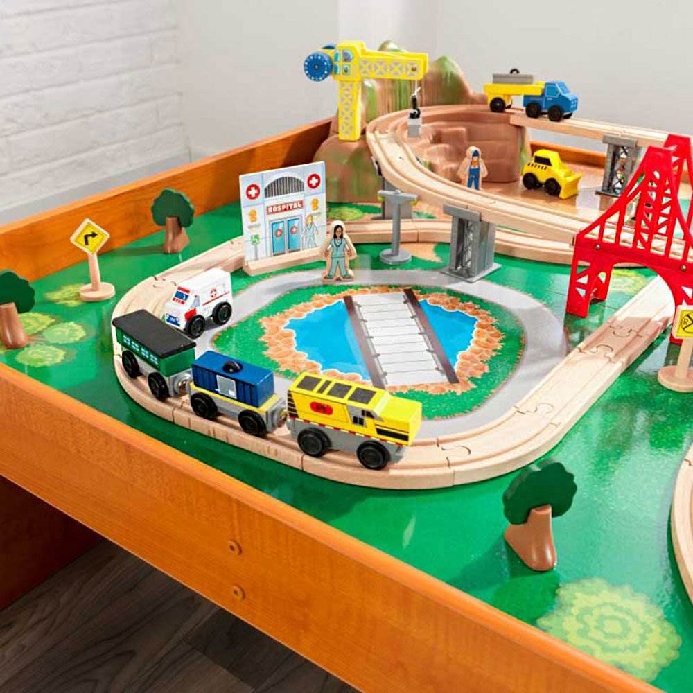 KidKraft Adventure Town Railway Train Play Set and Table (For Parts) eBay