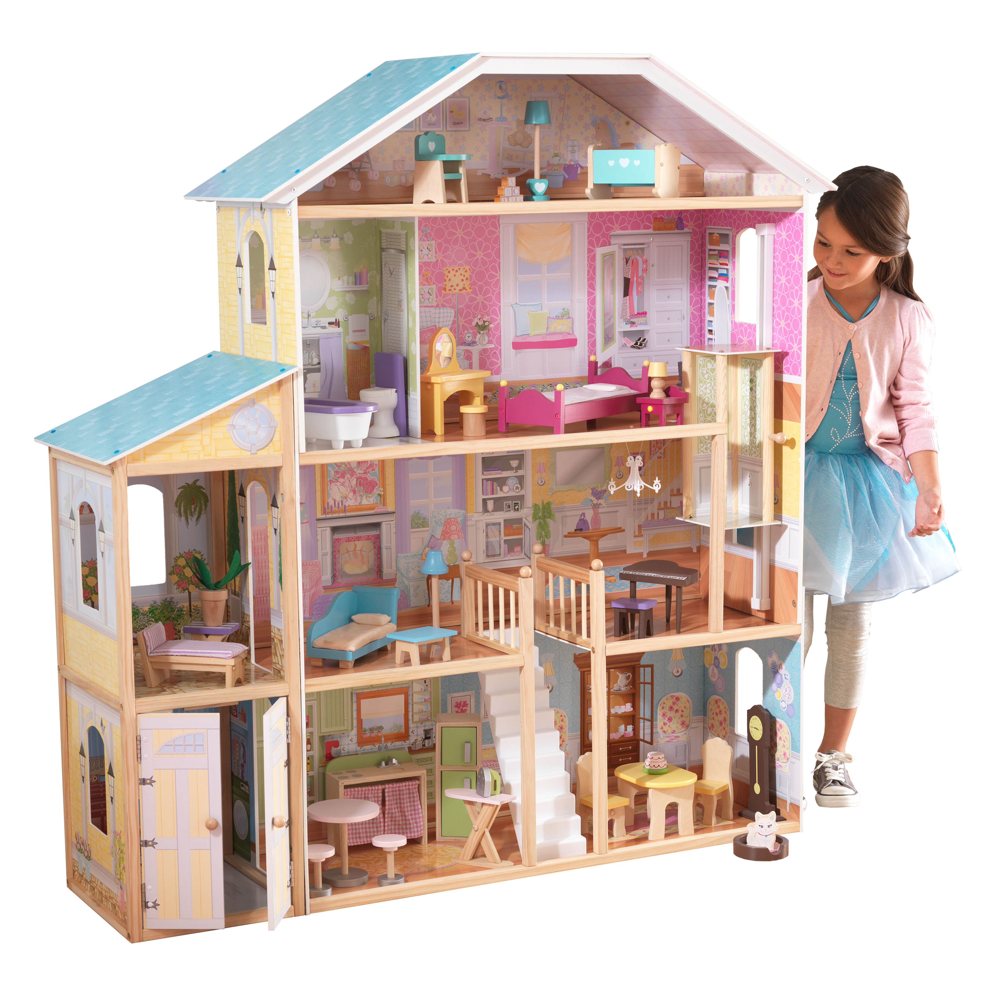 kidkraft grand view dollhouse