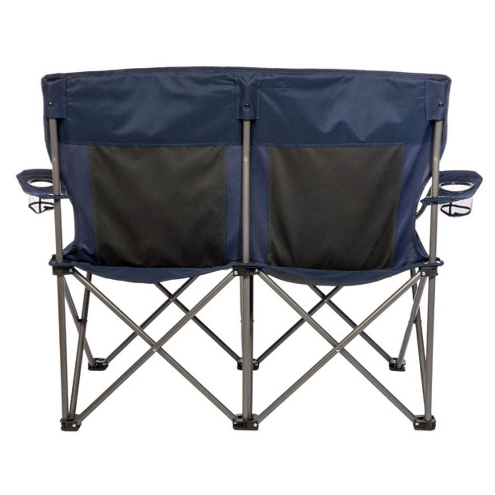 Kamp-Rite 2 Person Outdoor Tailgating Camping Double Folding Lawn Chair