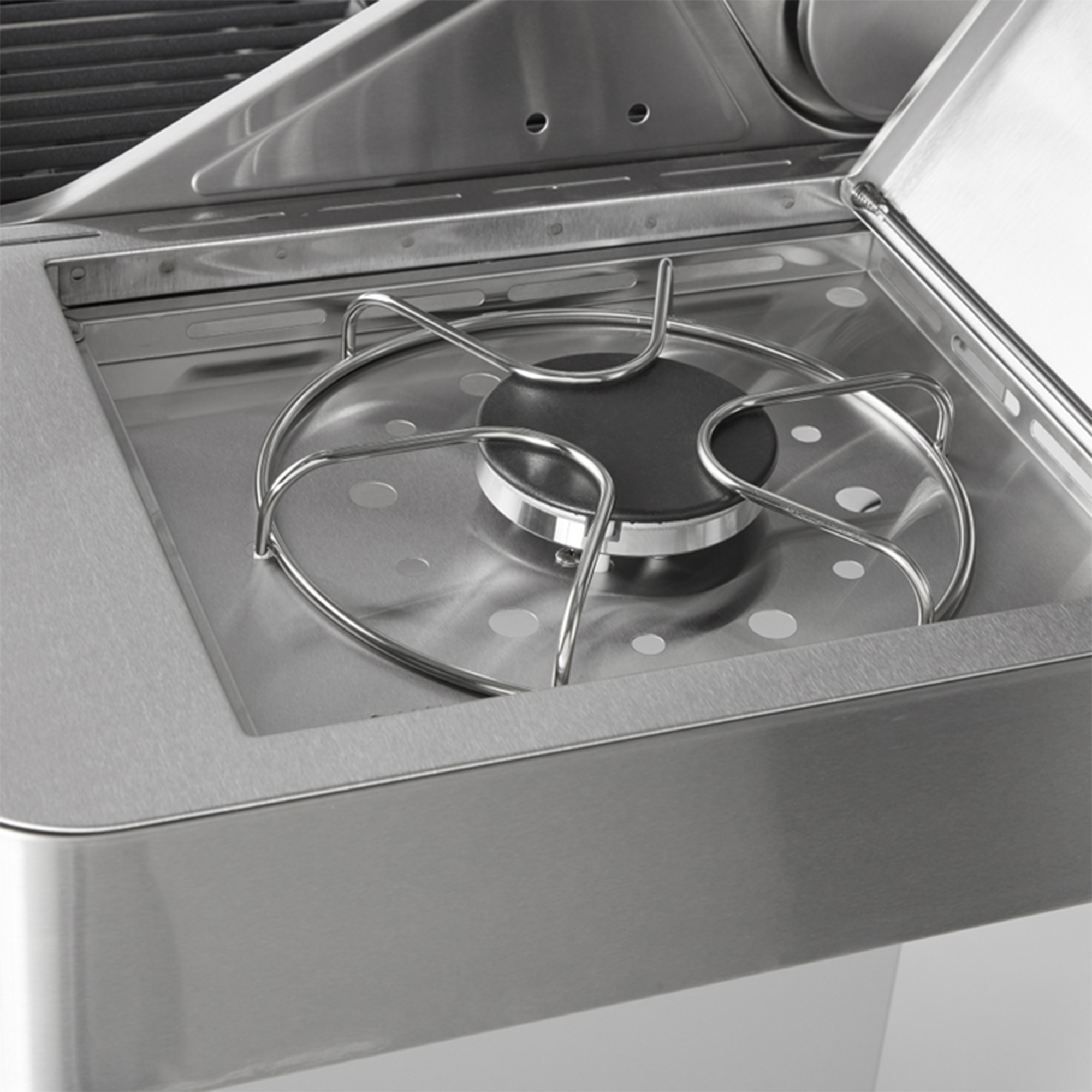 Monument Grills Clearview Lid 4 Burner with Side Sear Burner Propane Gas Grill 860448000396 eBay