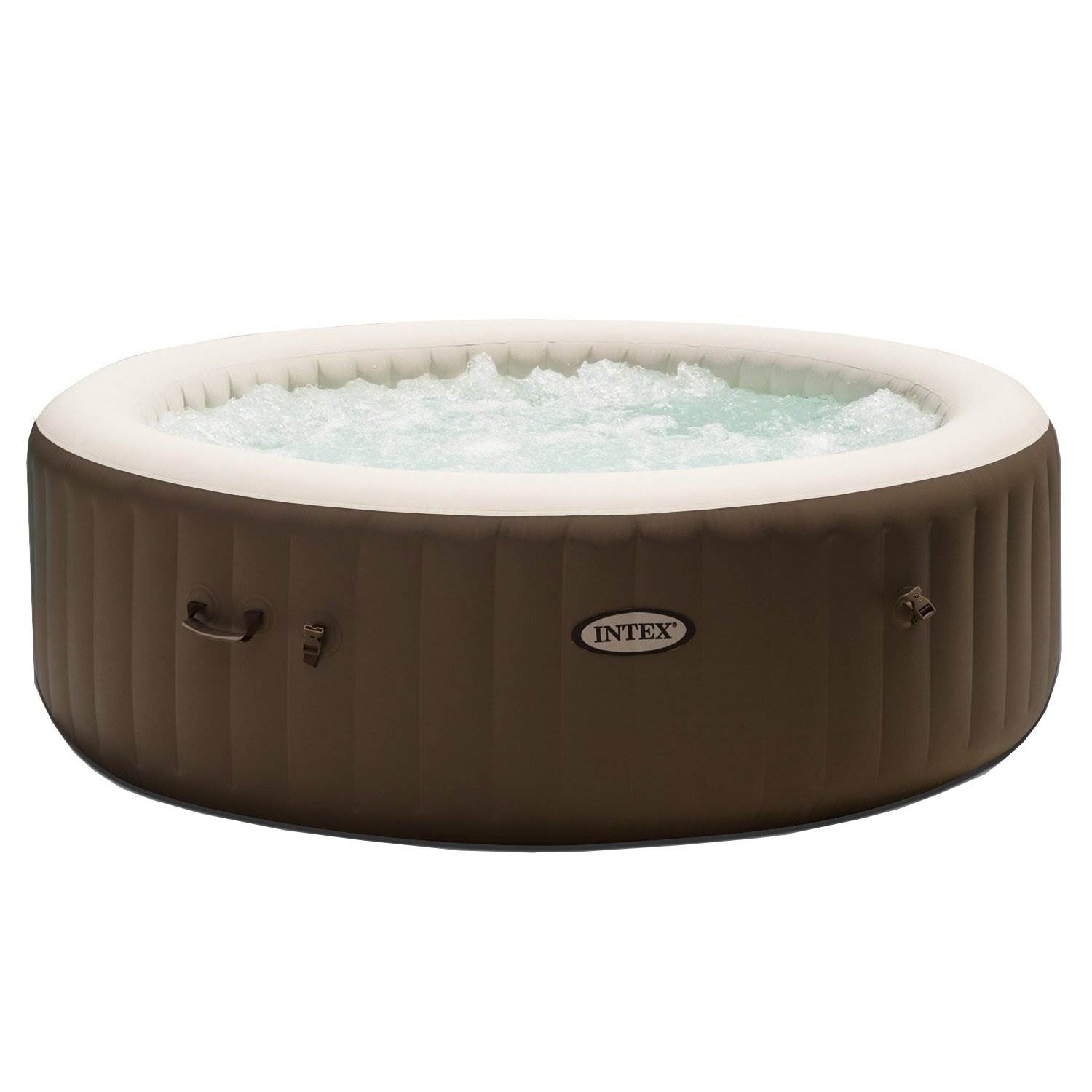 Intex PureSpa 6 Person Inflatable Spa Portable Hot Tub w/ Filters ...