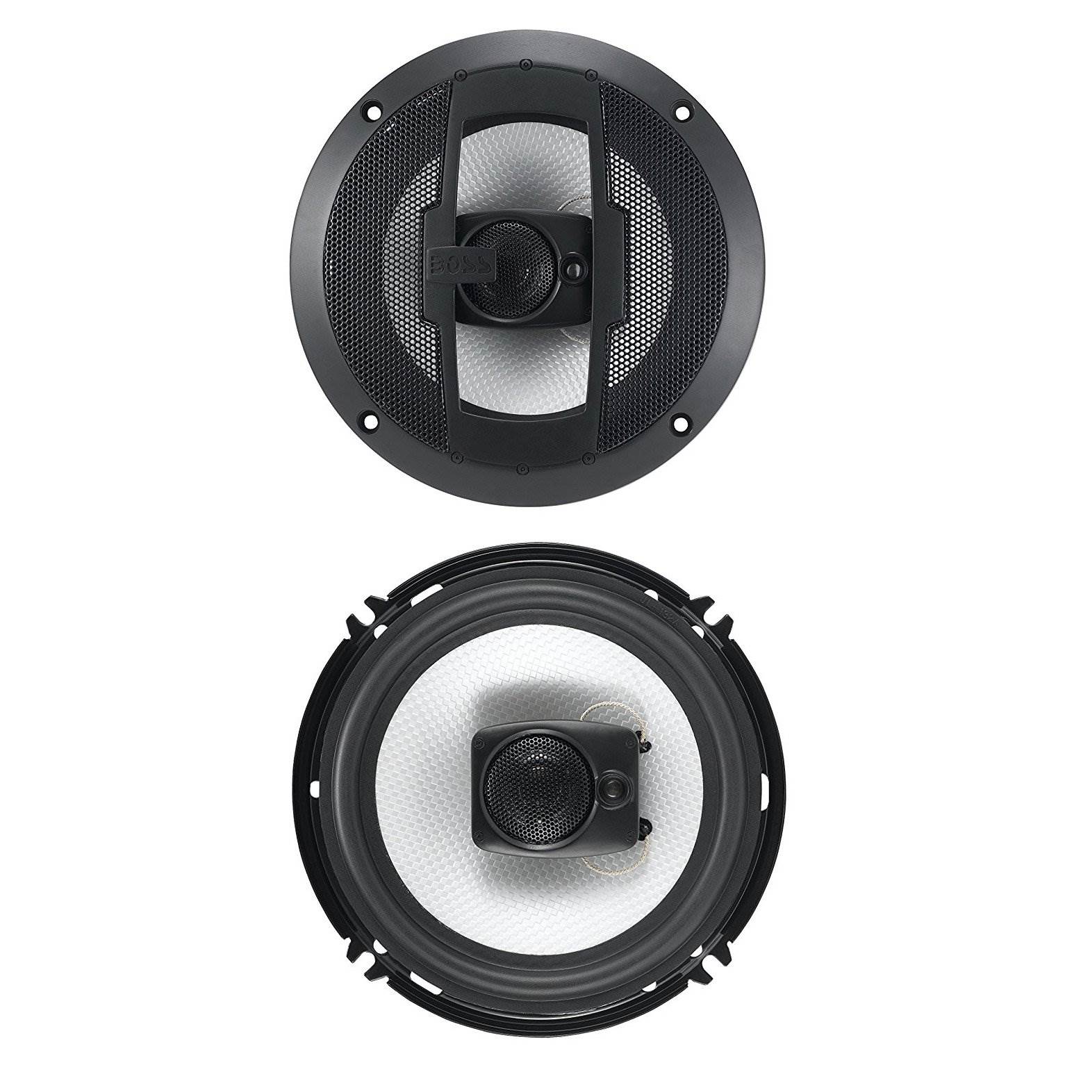 Polk Audio 150W Coaxial Speakers w/ Boss 300W Car Audio