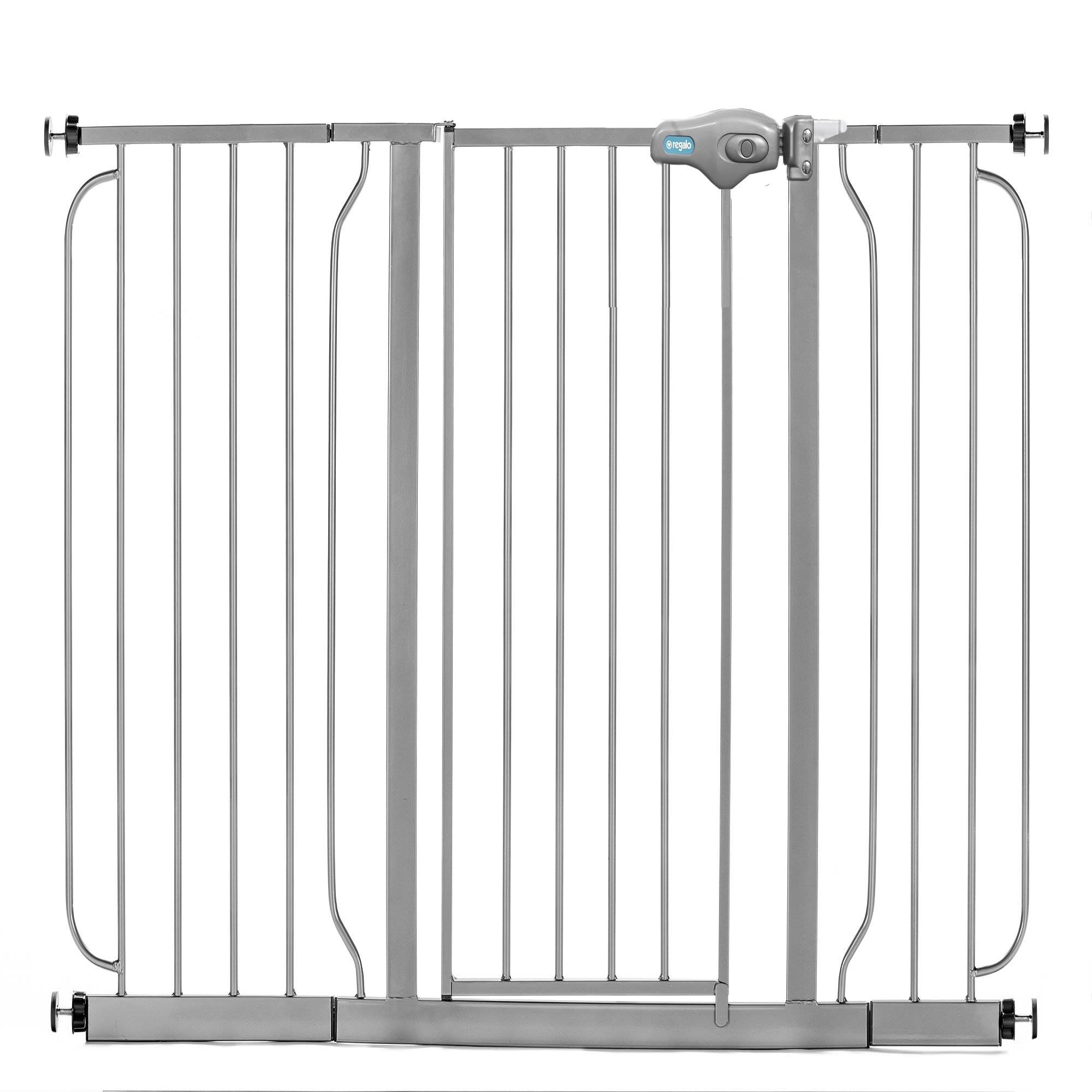 regalo extra tall baby gate instructions